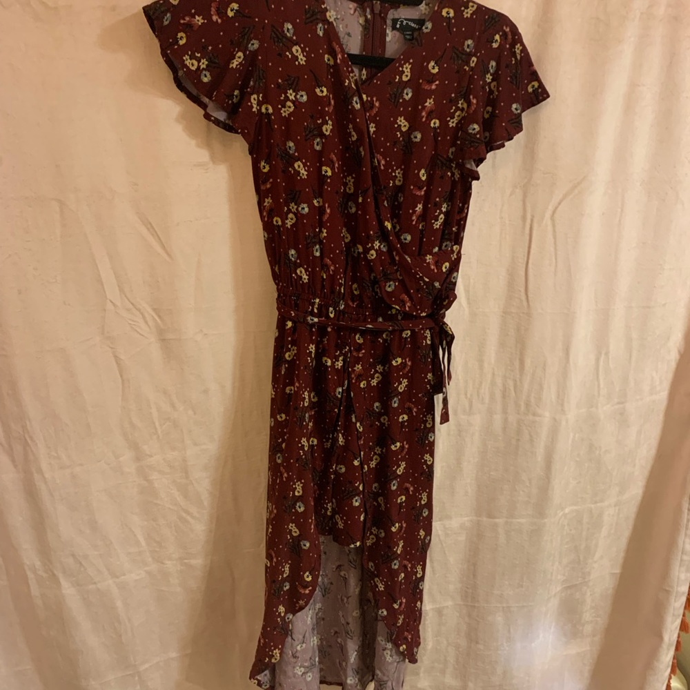 floral open up dress shorts